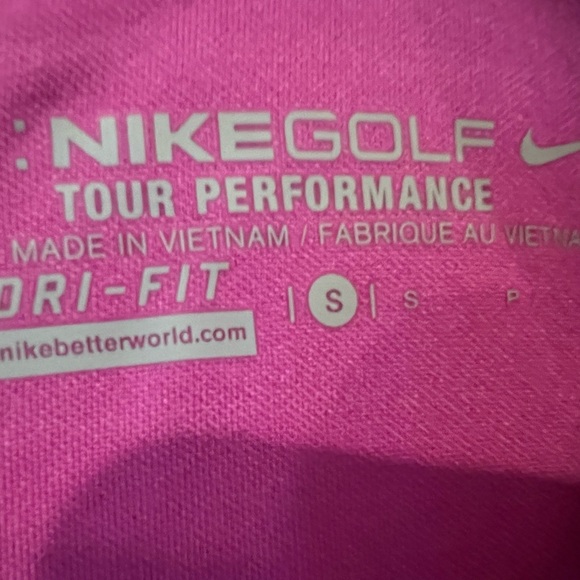 Women’s Nike Golf Dri-Fit Ppnk Tour Performance Long Sleeve Polo Shirt-S - Picture 6 of 6